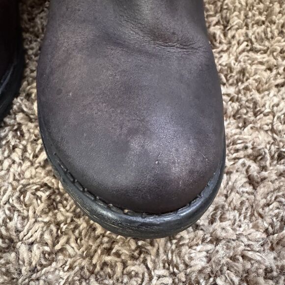 Steve Madden Judgement Women's Size 7M Distressed Leather Tall Moto Boots - Picture 14 of 15